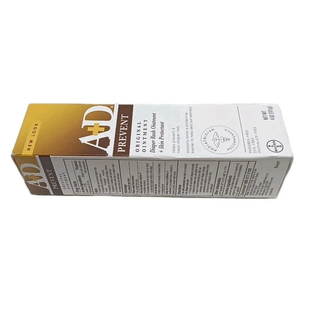 A + D Original Ointment, Diaper Rash & Skin Protectant Ointment 4 Oz Exp See Pic
